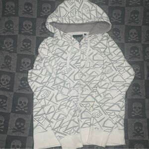 fox motorsports zip up hoodie